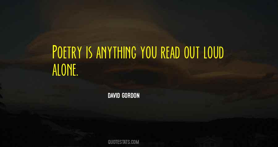 David Gordon Quotes #788038