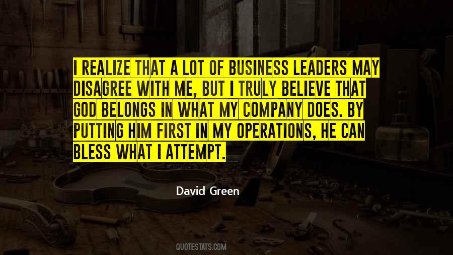 David Green Quotes #1044657