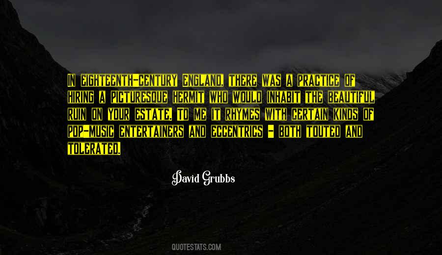 David Grubbs Quotes #961418