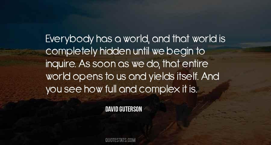 David Guterson Quotes #1174111