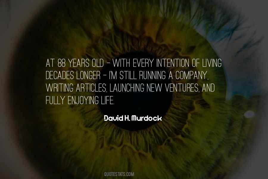 David H. Murdock Quotes #1074707