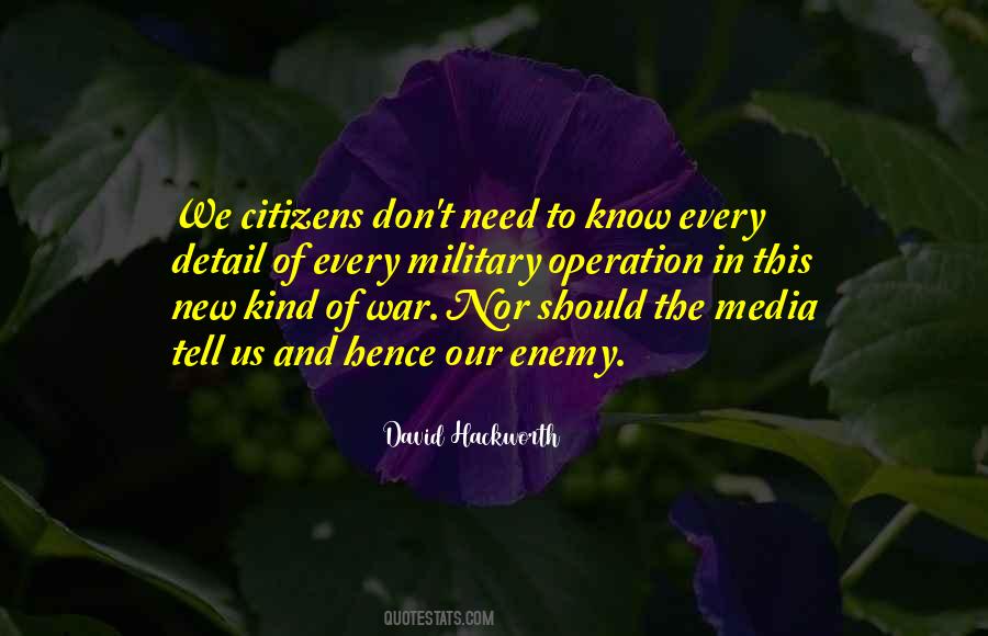 David Hackworth Quotes #900424