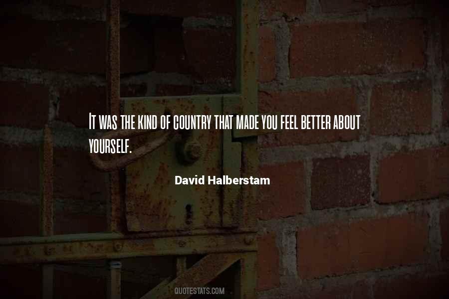 David Halberstam Quotes #1337873