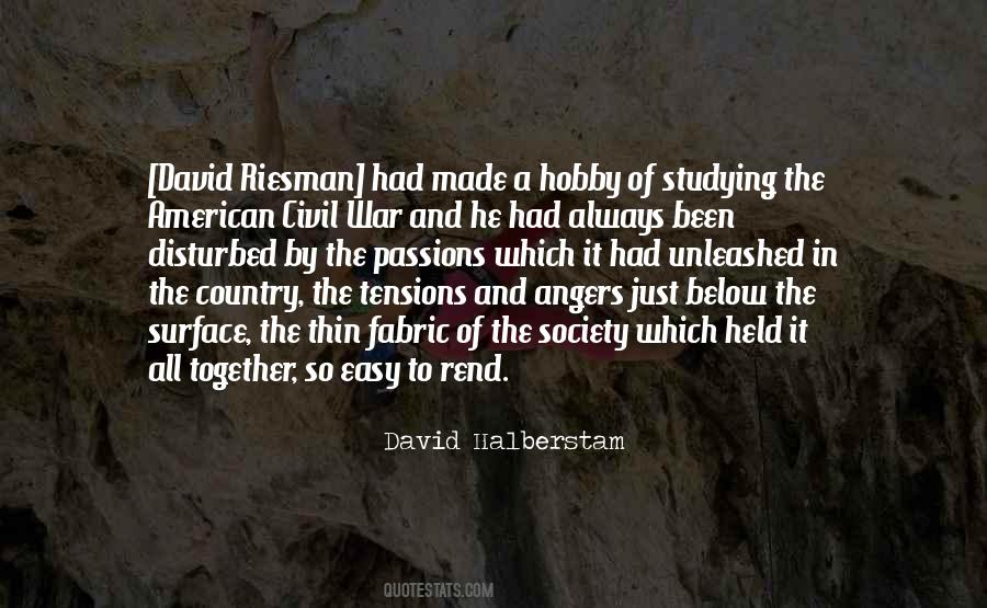 David Halberstam Quotes #368613