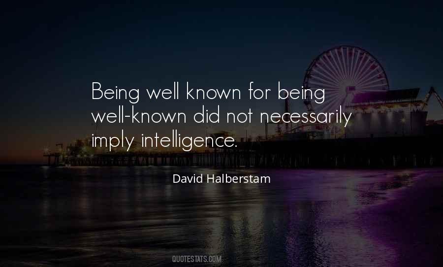 David Halberstam Quotes #420215