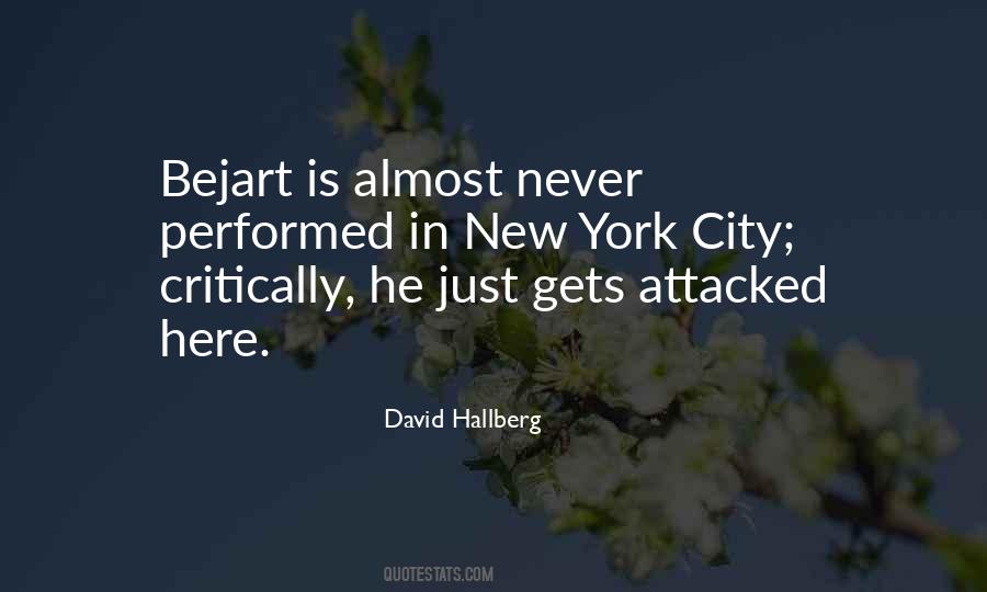 David Hallberg Quotes #1498936