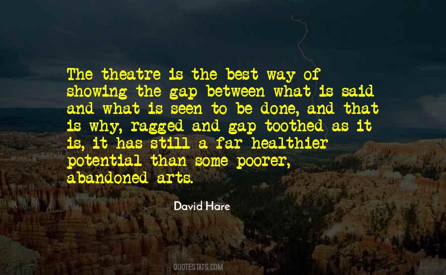 David Hare Quotes #218181