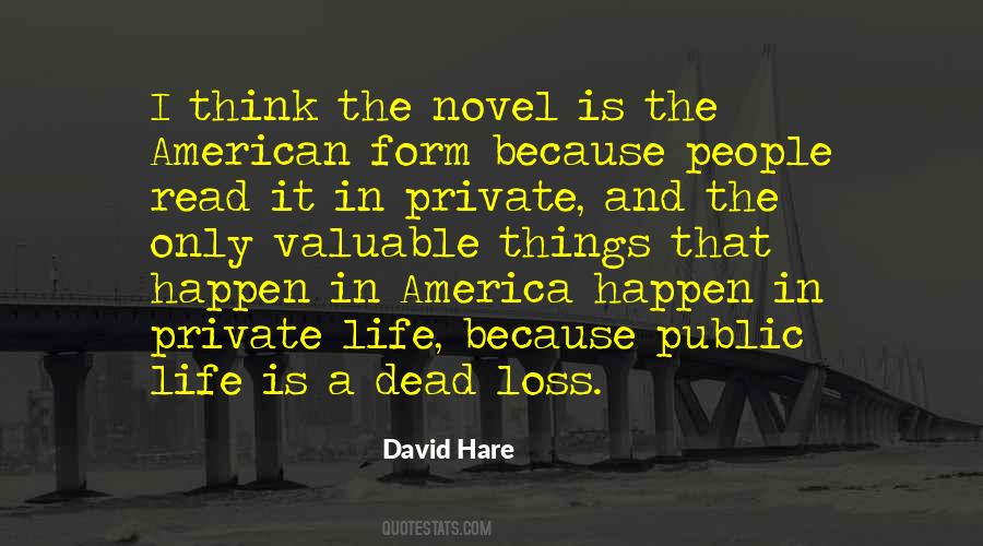 David Hare Quotes #35845