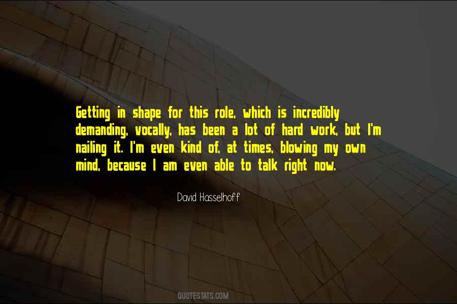 David Hasselhoff Quotes #1233881