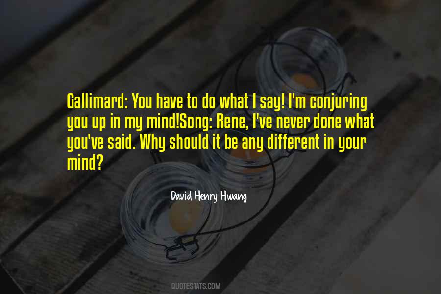 David Henry Hwang Quotes #683640