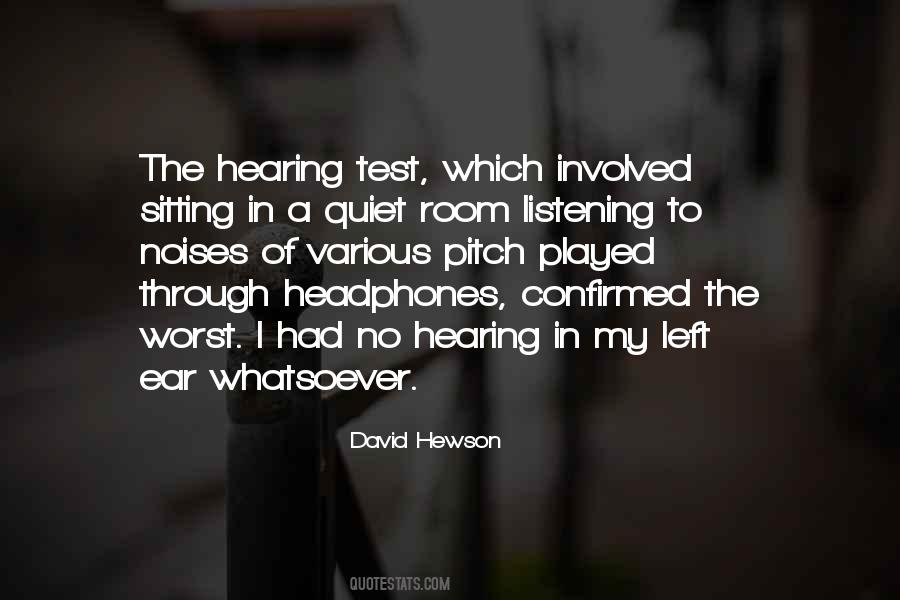 David Hewson Quotes #91863