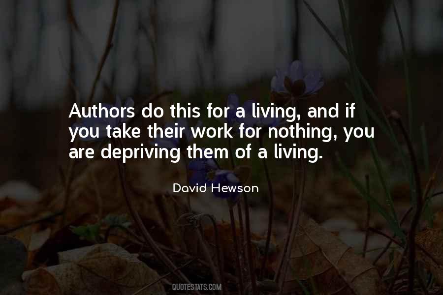 David Hewson Quotes #995609