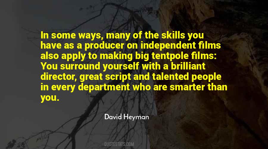 David Heyman Quotes #1282077