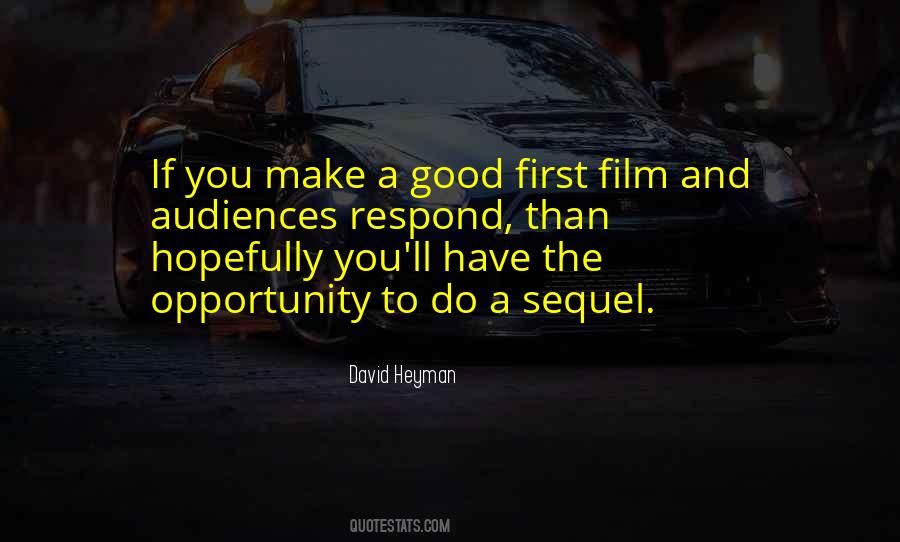 David Heyman Quotes #1307777