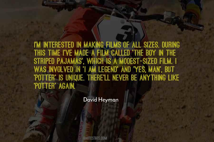 David Heyman Quotes #301607