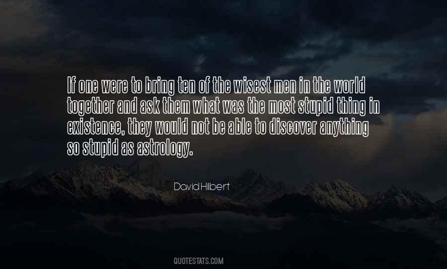 David Hilbert Quotes #332851