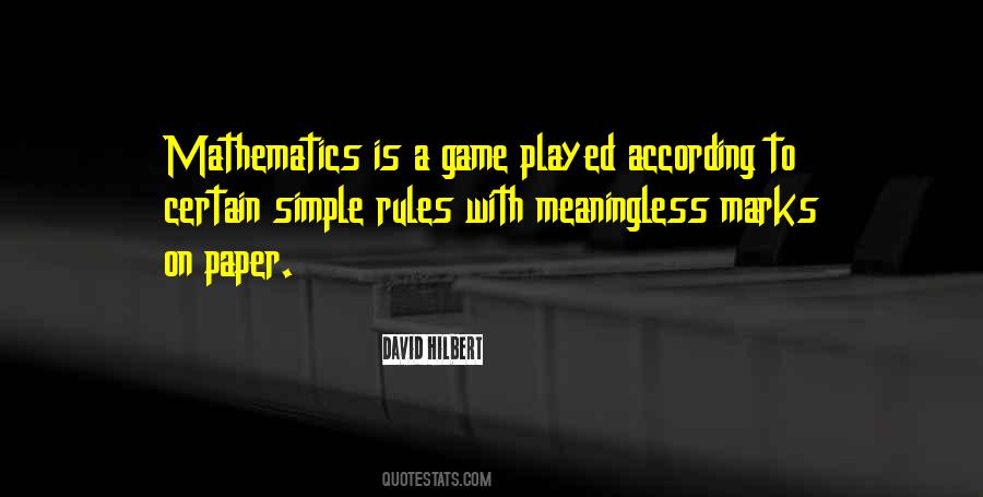 David Hilbert Quotes #496396