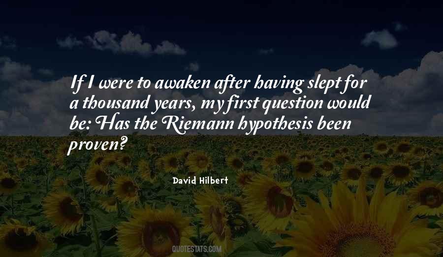 David Hilbert Quotes #499737