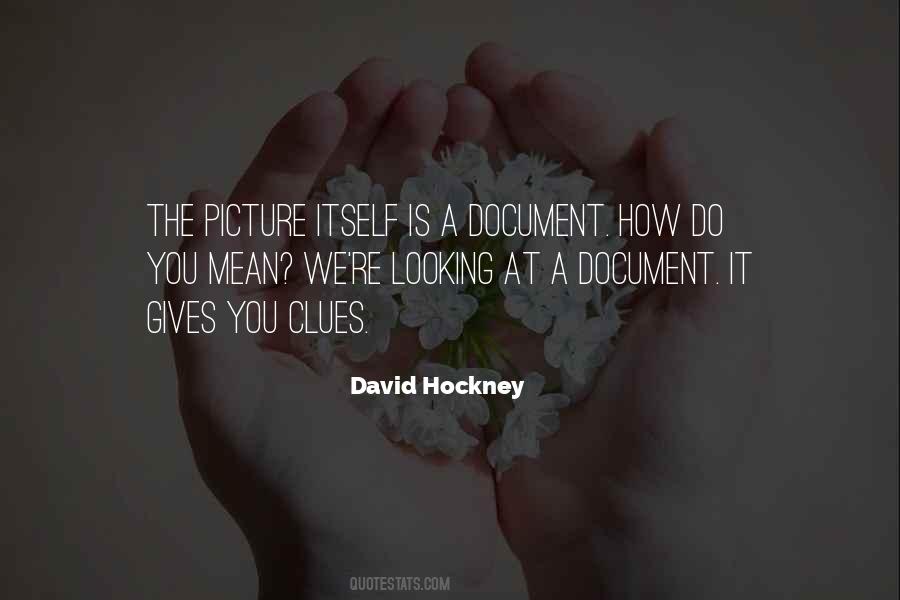 David Hockney Quotes #1593417