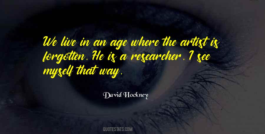 David Hockney Quotes #266378