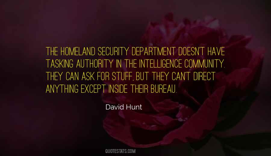 David Hunt Quotes #1236512
