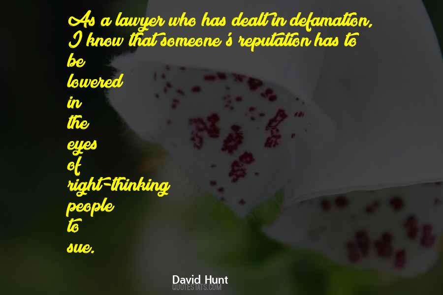 David Hunt Quotes #839274