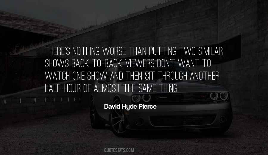 David Hyde Pierce Quotes #595821