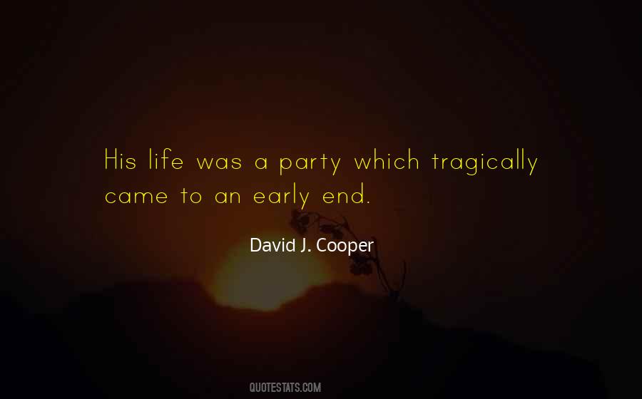 David J. Cooper Quotes #1875741 David J. Cooper Quotes #1875741