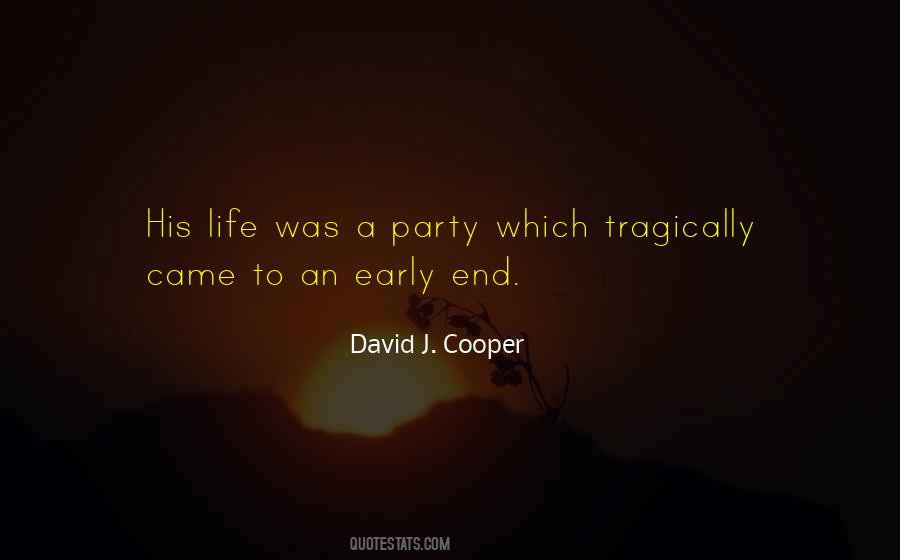 David J. Cooper Quotes #1875741