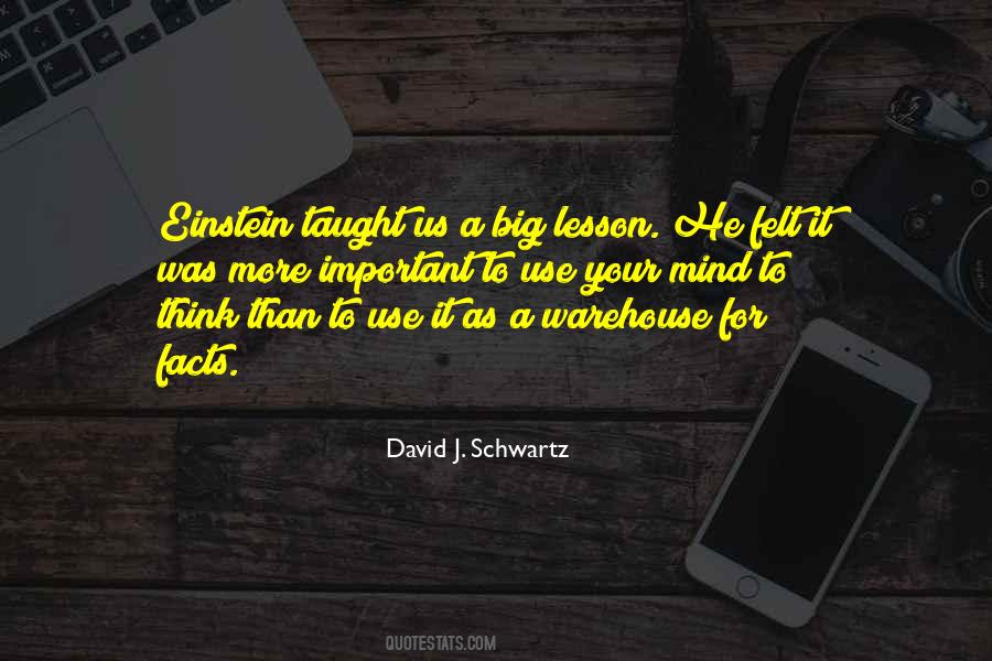 David J. Schwartz Quotes #1405759