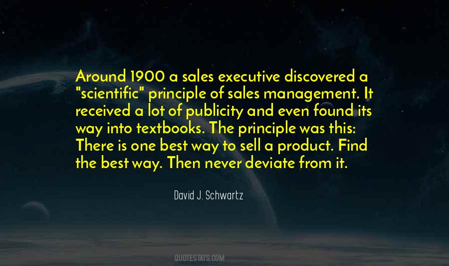 David J. Schwartz Quotes #730055