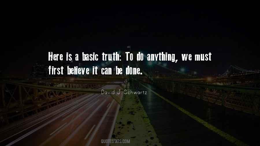 David J. Schwartz Quotes #850844
