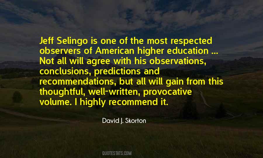 David J. Skorton Quotes #502266 David J. Skorton Quotes #502266