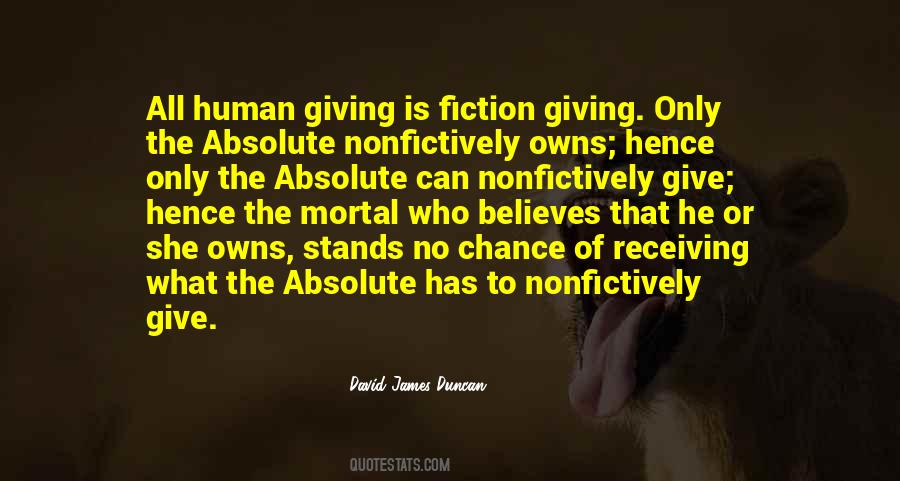 David James Duncan Quotes #459170
