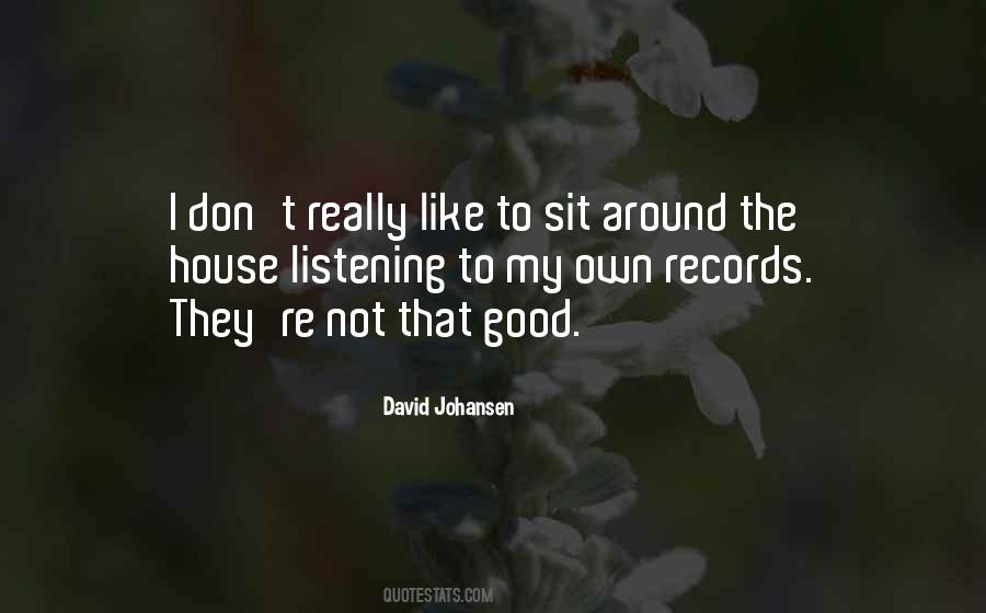 David Johansen Quotes #876152