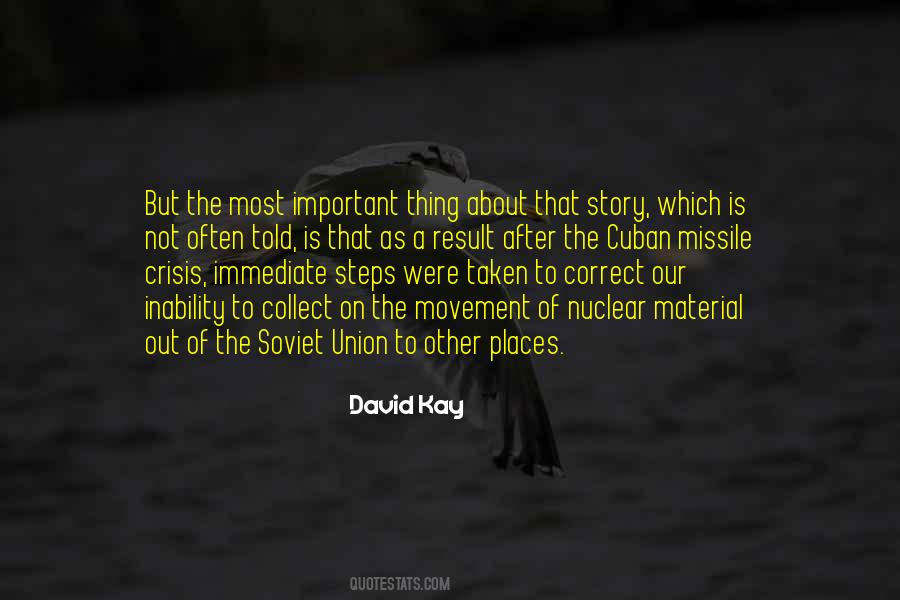 David Kay Quotes #960531