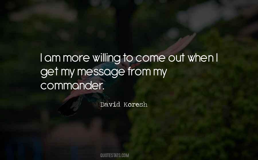 David Koresh Quotes #44115