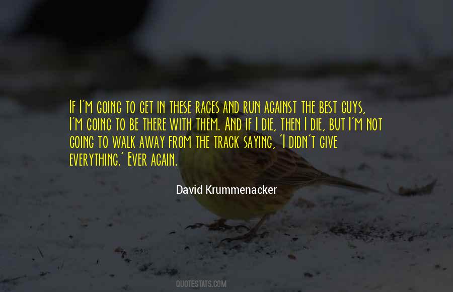 David Krummenacker Quotes #1328361