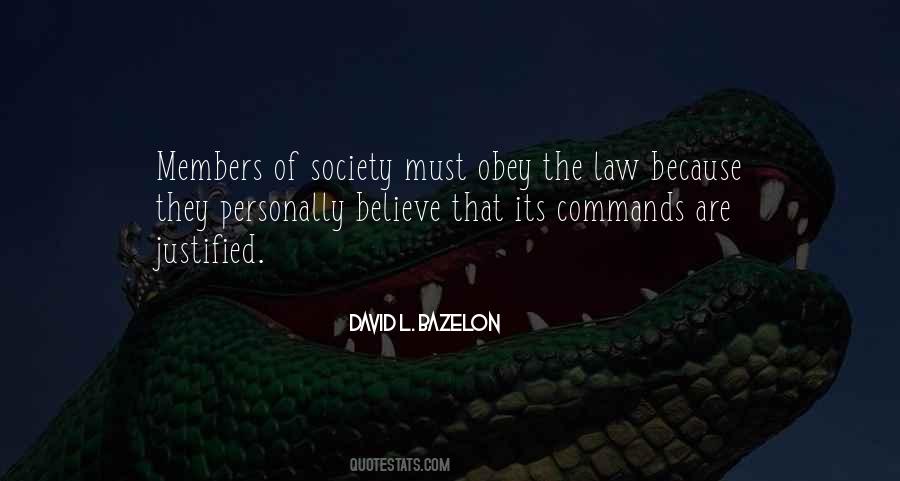 David L. Bazelon Quotes #1495233