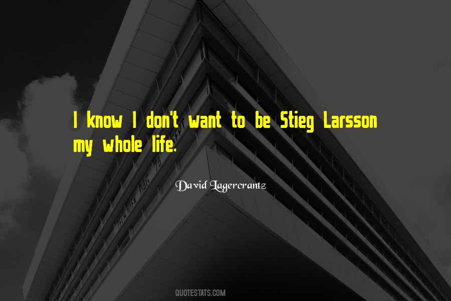 David Lagercrantz Quotes #1028148