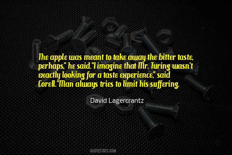 David Lagercrantz Quotes #1677466