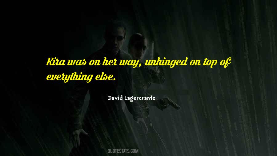 David Lagercrantz Quotes #403460