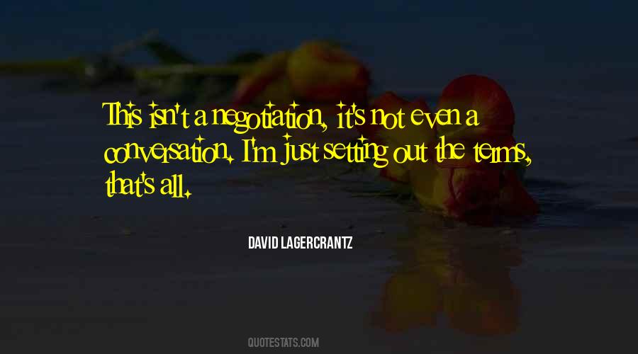 David Lagercrantz Quotes #805998