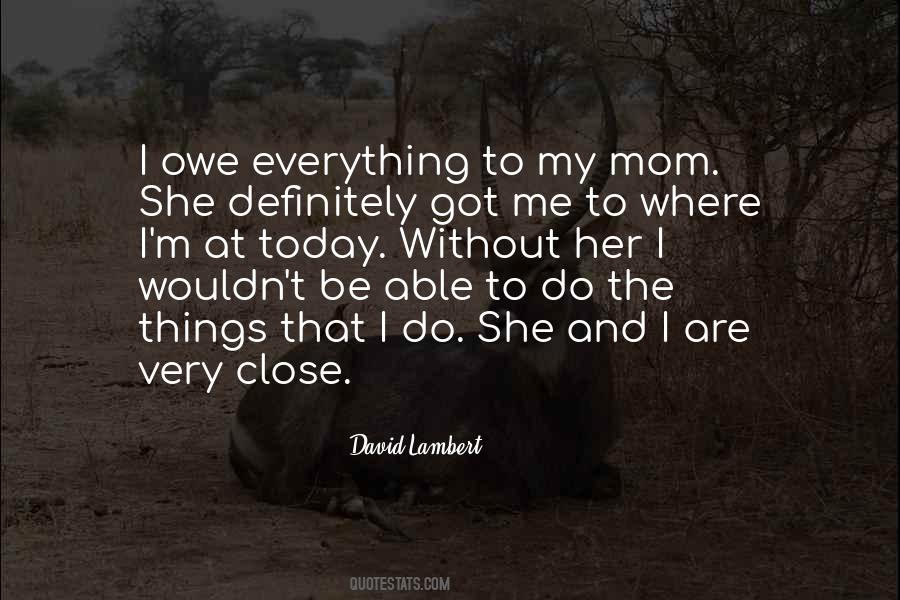 David Lambert Quotes #1175168