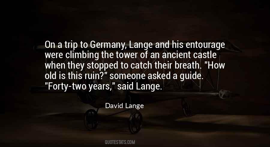 David Lange Quotes #50928