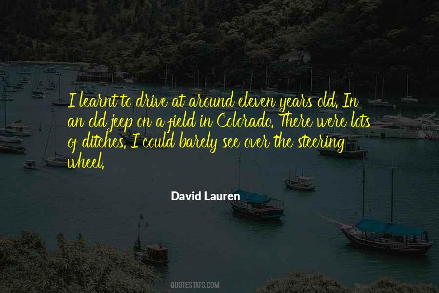 David Lauren Quotes #1477967