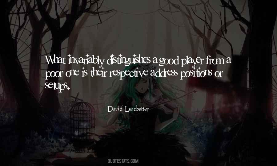 David Leadbetter Quotes #1236170