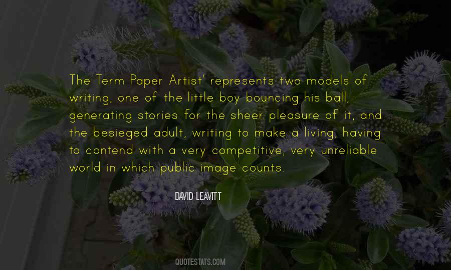 David Leavitt Quotes #498869