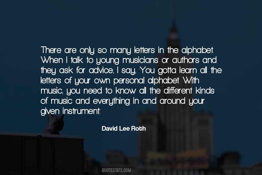 David Lee Roth Quotes #62243