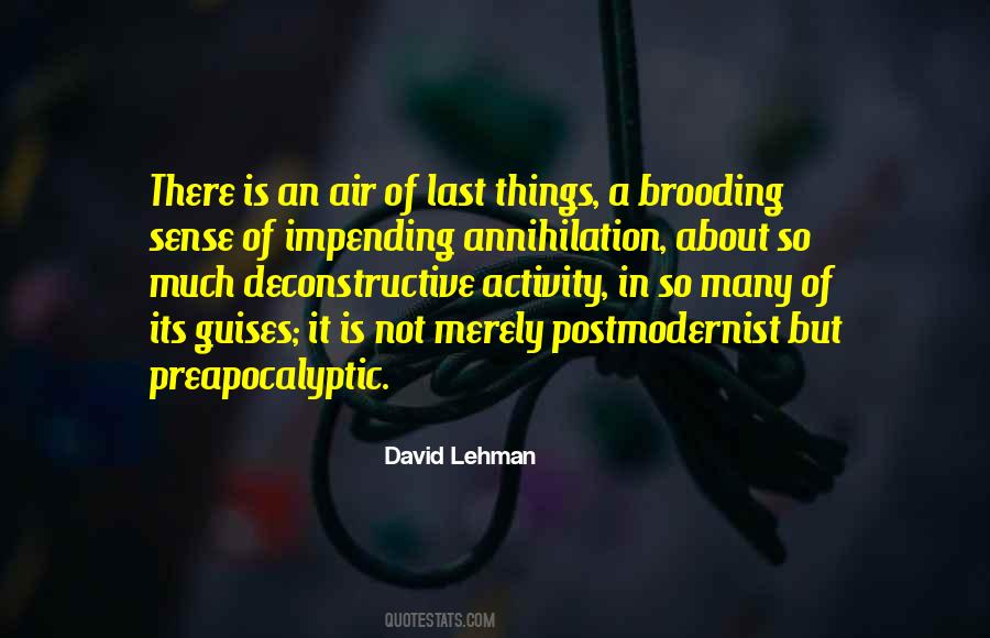 David Lehman Quotes #1233716